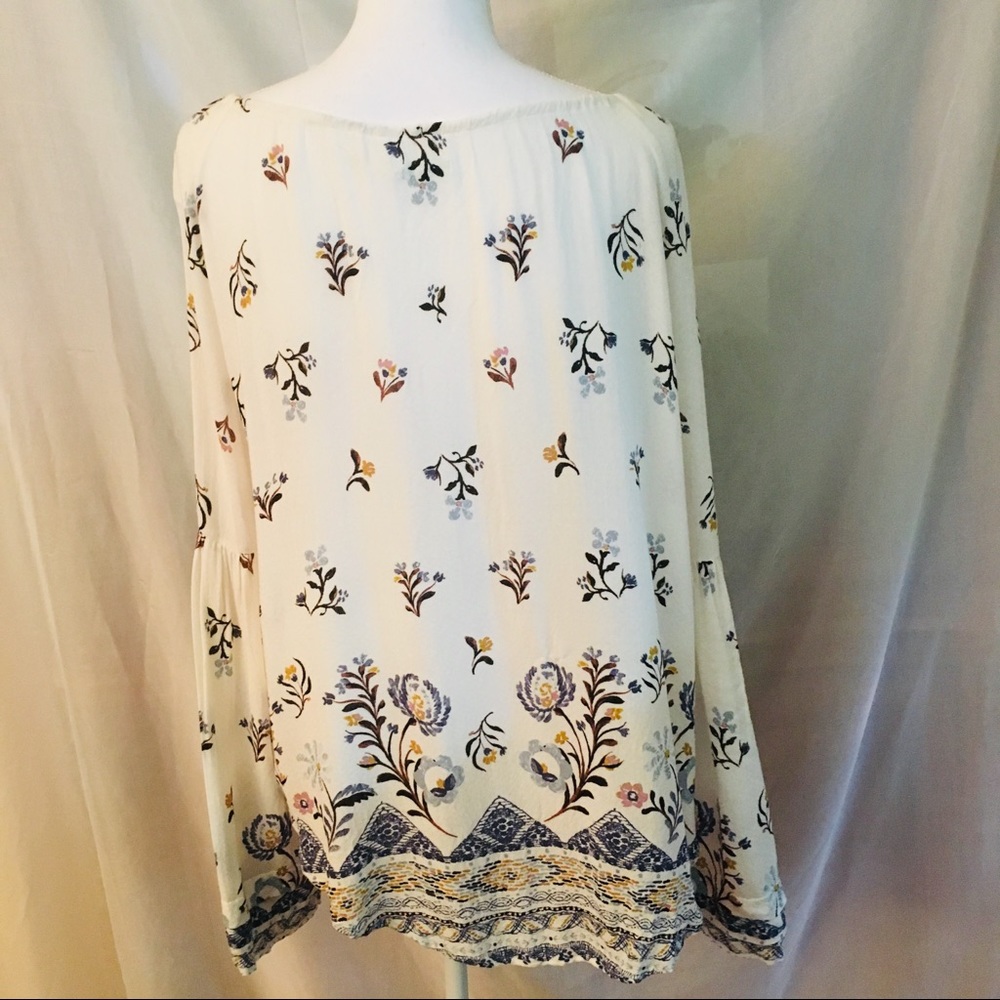 Kimchi Blue floral print top - Picture 6 of 8